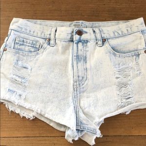 Jean shorts